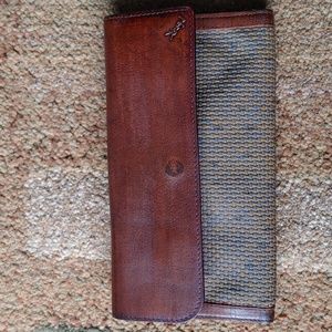 Yves Saint Laurent bi fold wallet.